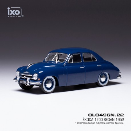 Skoda 1200 1952 Blue IXO CLC496N