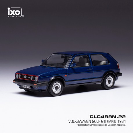 Volkswagen Golf GTI MKII 1984 Blue Met IXO CLC499N