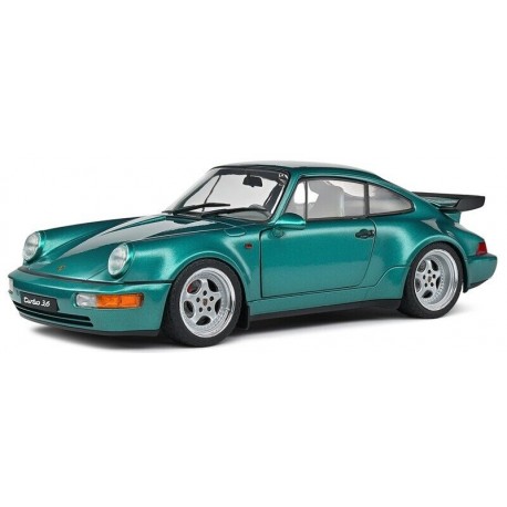 Porsche&nbsp;911 964 Turbo 3.6 Coupe 1991 Green Solido S1803407