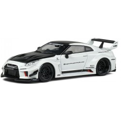 Nissan&nbsp;GT-RR R35 LB Woks silhoutte Coupe 2016 White Black Solido S4311203