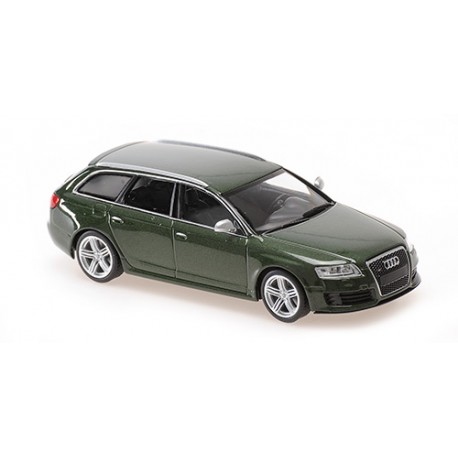 Audi RS6 Avant 2007 Green Metallic Minichamps 940017210