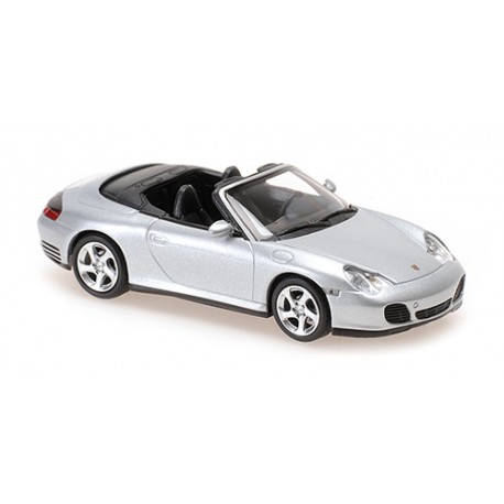 Porsche 911 4S Cabriolet 2003 Silver Minichamps 940062831