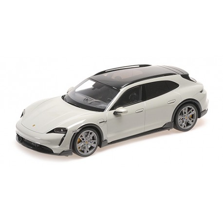 Porsche Taycan Cross Tourismo Turbo S 2021 Chalk Minichamps 155069302