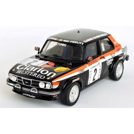 Saab 99 2 Boucles de Spa 1980 Blolmqvist - Cederberg Trofeu TRODSN19