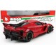 Ferrari FXXK Evo Hybrid 6.3 V12 1050hp 2018 Rosso Fuoco Bburago BU16012CAR2