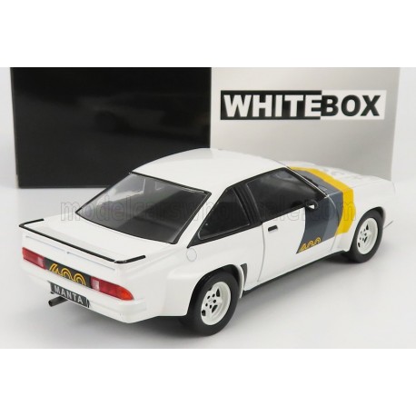 Opel Manta B 400 White decorated WhiteBox WB124112