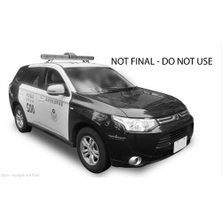 Mitsubishi Outlander Taipei City Police Department Vitesse VSS29394