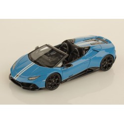 Lamborghini 60th Anniversary Huracan Evo Spyder 2023 Blue Le Mans Looksmart LS502SA