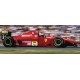 Ferrari 412 T1B with driver 27 Jean Alesi F1 2ème Angleterre 1994 GP Replicas GP172AWD