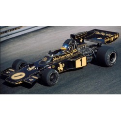 Lotus 72E with driver 1 Ronnie Peterson F1 Winner Monaco 1974 GP Replicas GP156AWD
