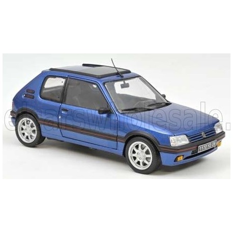 Peugeot 205 1.9 GTi PTS Rims 1992 Miami Blue Norev 184844