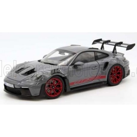 Porsche 911 992 GT3 RS Coupe 2022 Arctic Grey Red Norev 187350