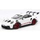 Porsche 911 992 GT3 RS Coupe 2022 White Red Norev 187352
