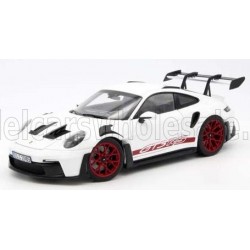 Porsche 911 992 GT3 RS Coupe 2022 White Red Norev 187352