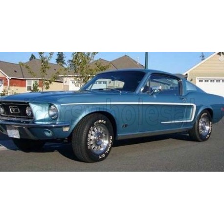 Ford Usa Mustang GT Fastback Coupe 1968 Acapulco Blue Norev 270584