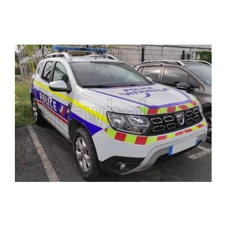 Dacia Duster Police Nationale 2021 White Blue Yellow Norev 509027