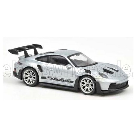 Porsche 911 992 GT3 RS Coupe 2022 Silver Black Norev 750046