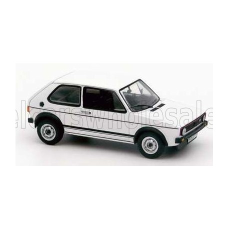 Volkswagen Golf GTi MKI 1976 Polar White Norev 840048