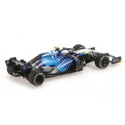 Williams Mercedes FW43B 6 Nicholas Latifi F1 2021 Arabie Saoudite Minichamps 417212206