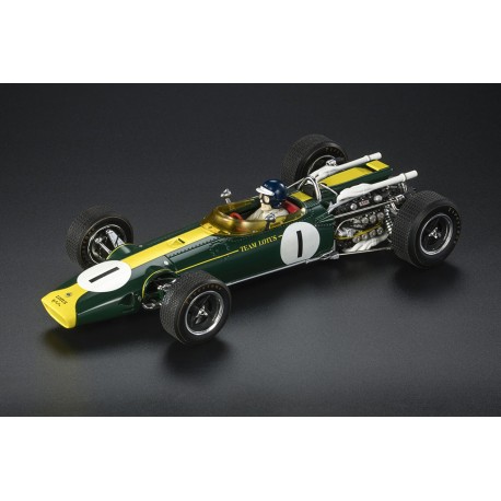 Lotus 43 with pilot 1 Jim Clark F1 USA Watkins Glen 1966 GP Replicas GP157DWD