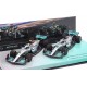 Cars Set Mercedes AMG F1 W13 E Performance F1 Bahrain 2022 Hamilton Russell Minichamps 447224463