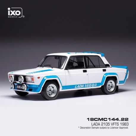 Lada 2105 VFTS 1983 White IXO 18CMC144