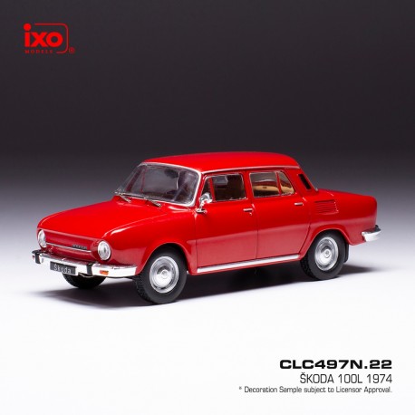 Skoda 100L 1974 Red IXO CLC497N