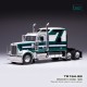 Kenworth W 900 Big sleeper 1990 White Green IXO TR164