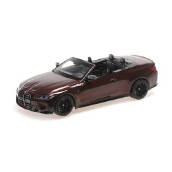 BMW M4 Cabriolet 2020 Red Metallic Minichamps 155021032