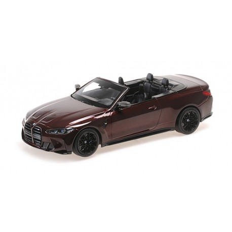 BMW M4 Cabriolet 2020 Red Metallic Minichamps 155021032