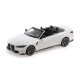 BMW M4 Cabriolet 2020 White Minichamps 155021031