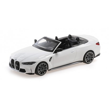 BMW M4 Cabriolet 2020 White Minichamps 155021031