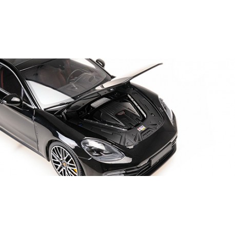 Porsche Panamera Turbo S 2020 Black Metallic Minichamps 113061076