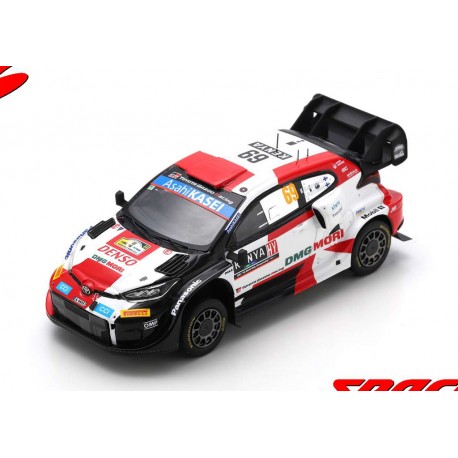 Toyota Yaris GR Rally1 69 Winner Safari Rally 2022 Rovanpera - Halttunen Spark S6709