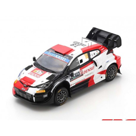 Toyota Yaris GR Rally1 18 3ème Safari Rally 2022 Katsuta - Johnston Spark S6710