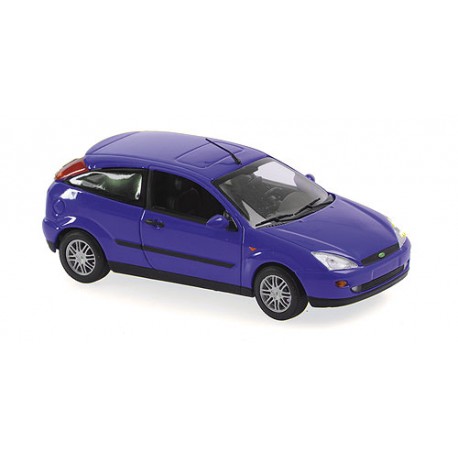 Ford Focus 2-Door 1998 Blue Metallic Maxichamps 940087000