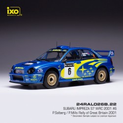 Subaru Impreza S7 6 RAC Rally 2001 Solberg - Mills IXO 24RAL026B