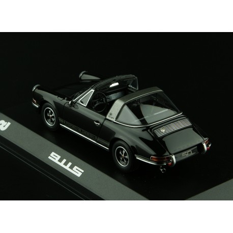 Porsche 911 S 2.4 Targa 1969 Black Minichamps WAP020198ONTRG