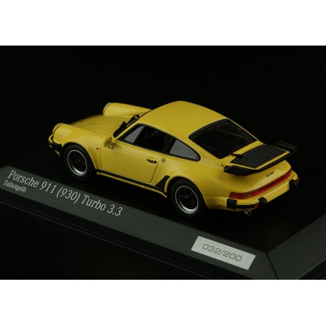 Porsche 911 930 Turbo 3.4 Talbotgelb Minichamps CA04316037