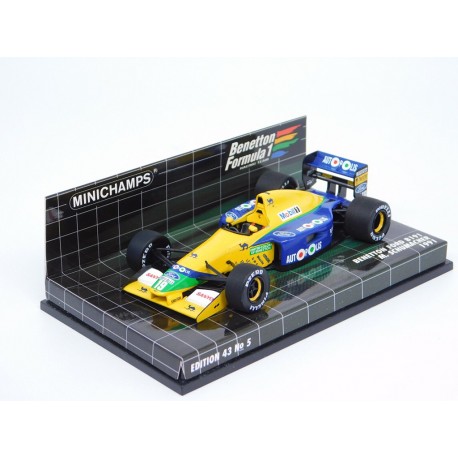 Benetton Ford B191 19 Michael Schumacher F1 1991 Minichamps 400910119