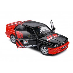 BMW M3 E30 Advan Rally Drift Team 1990 Red Black Solido S1801521