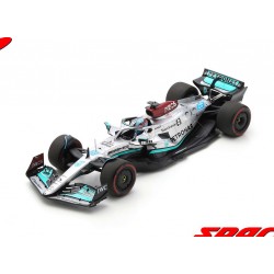 Mercedes AMG F1 W13 E Performance 63 F1 Winner with pitboard Brésil 2022 George Russell Spark 18S777