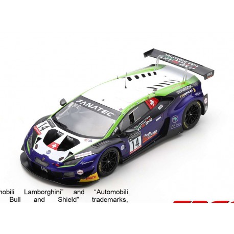 Lamborghini Huracan GT3 Evo 14 3ème Silver Cup 24 Heures de Spa Francorchamps 2022 Spark 18SB060