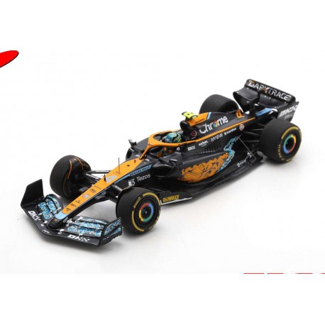 McLaren Mercedes MCL36 4 F1 6ème Abu Dhabi 2022 Lando Norris Spark S8554