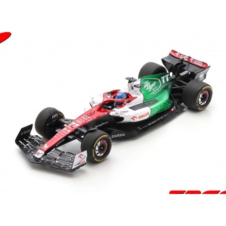 Alfa Romeo Ferrari C42 77 Valtteri Bottas F1 Azerbaijan 2022 Spark 18S768