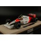 McLaren&nbsp;Honda MP4/6 1 Ayrton Senna F1 World Champion 1991 with driver and flag GP Replicas GPWC002