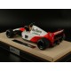 McLaren&nbsp;Honda MP4/6 1 Ayrton Senna F1 World Champion 1991 with driver and flag GP Replicas GPWC002