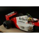 McLaren&nbsp;Honda MP4/6 1 Ayrton Senna F1 World Champion 1991 with driver and flag GP Replicas GPWC002