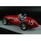 Ferrari 500 F2 with pilot 15 Alberto Ascari F1 Winner Angleterre 1952 Tecnomodel TMD18-066B
