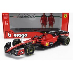 Ferrari SF-23 55 Carlos Sainz Jr F1 2023 Bburago BU16812SA